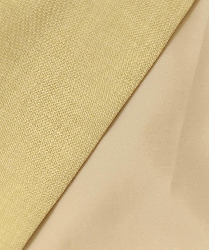 高腰 裹身設計 仿亞麻面料 半身裙