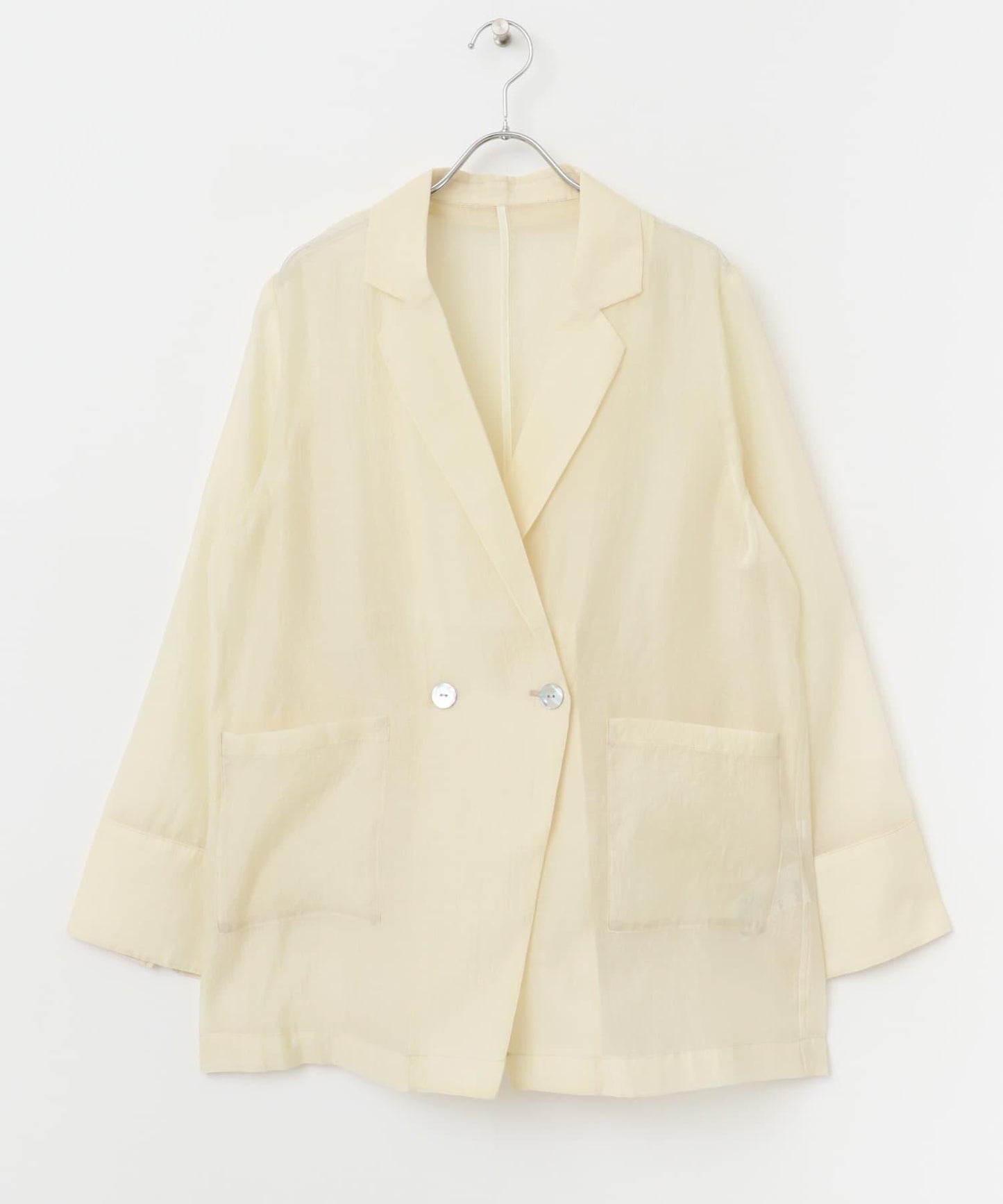 透視西裝剪裁西裝外套