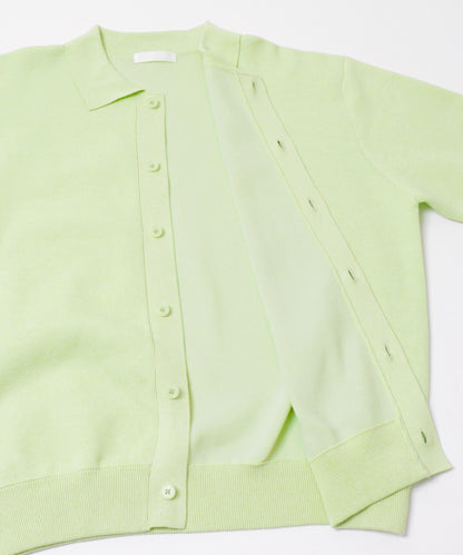 可機洗 衛衣風 POLO領 開衫