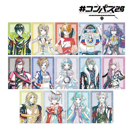 #コンパス2.0 戦闘摂理解析システム（#Compass 戰鬥摂理解析系統） Ani‑Art系列 ver.B トレーディング寫真卡 全套BOX（14個裝）