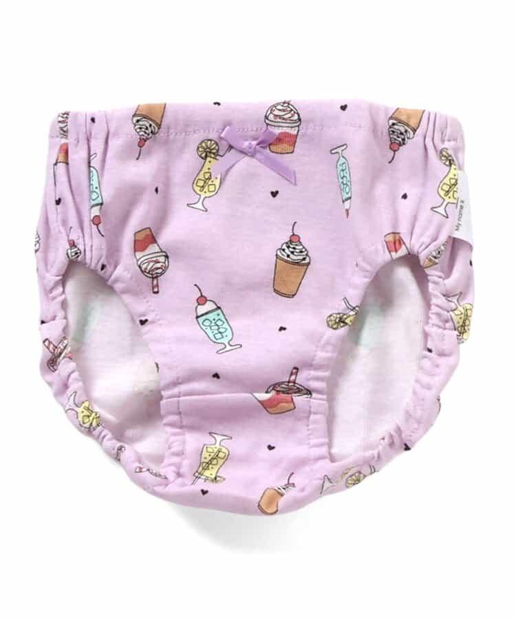 3P対象B 食物圖案休閒短褲