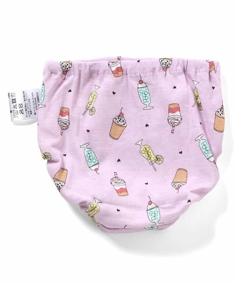 3P対象B 食物圖案休閒短褲