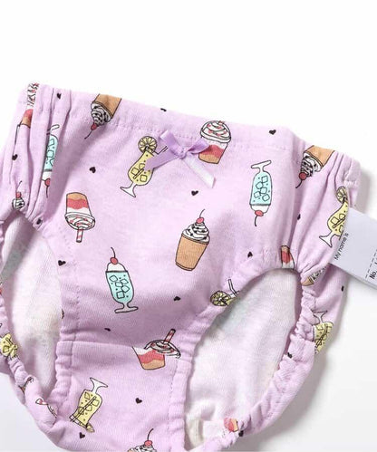 3P対象B 食物圖案休閒短褲