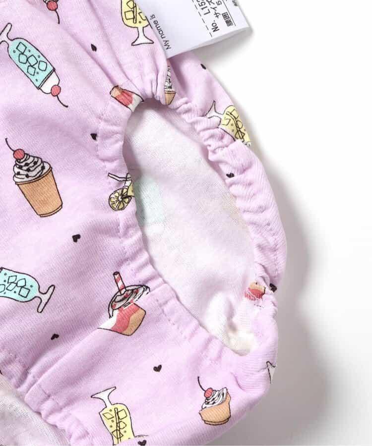 3P対象B 食物圖案休閒短褲