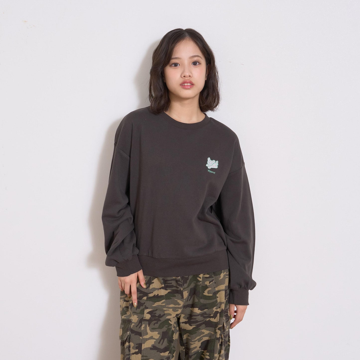 基礎款 動物刺繡 衛衣