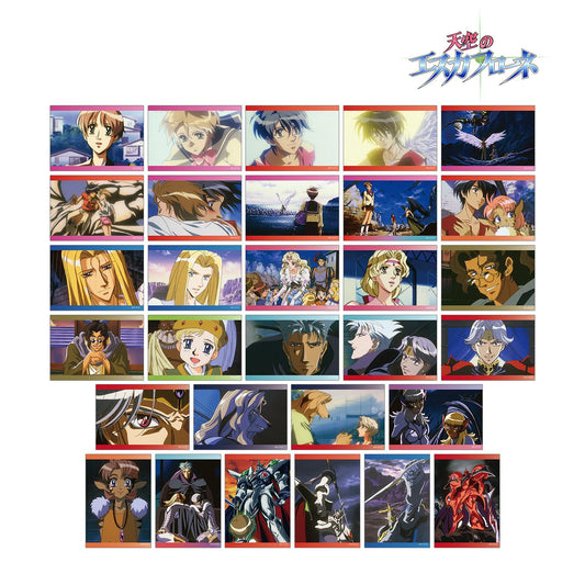 天空のエスカフローネ（天空之艾斯嘉科尼） 場面照卡片 2枚套裝 盒裝（15包入）