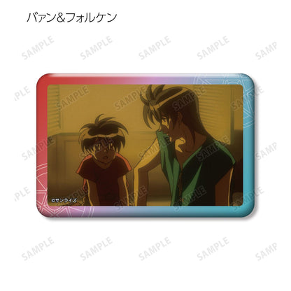 天空のエスカフローネ（天空之艾斯嘉科尼） 場景畫方形徽章 完整套裝BOX（12包入）