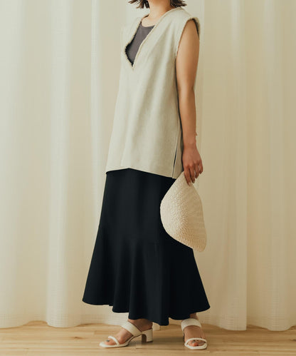 高彈力高腰美人魚裙