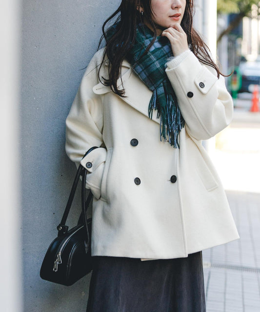 超級100羊毛混紡P大衣