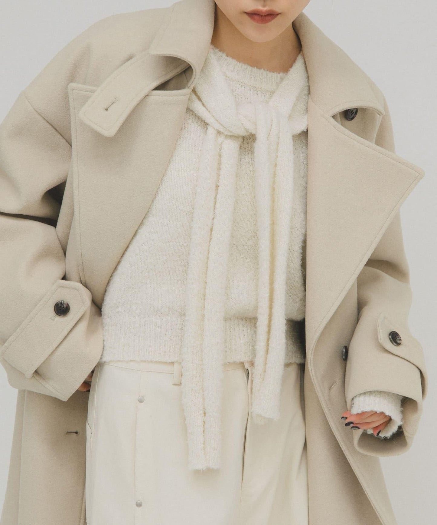 結飾層疊針織衫