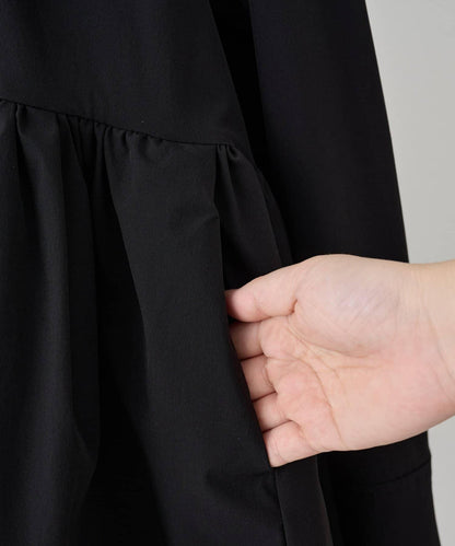 蓬紗荷葉邊設計 夾克外套