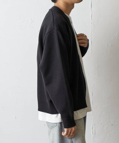 雙拉鍊針織開衫