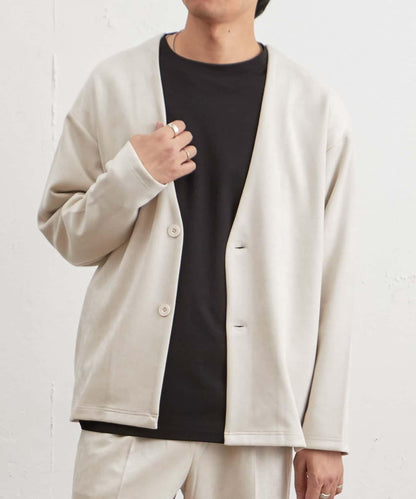 復刻款 可成套 合成麂皮 開衫