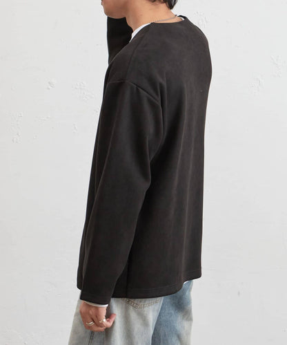 復刻款 可成套 合成麂皮 開衫