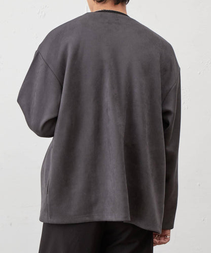 復刻款 可成套 合成麂皮 開衫