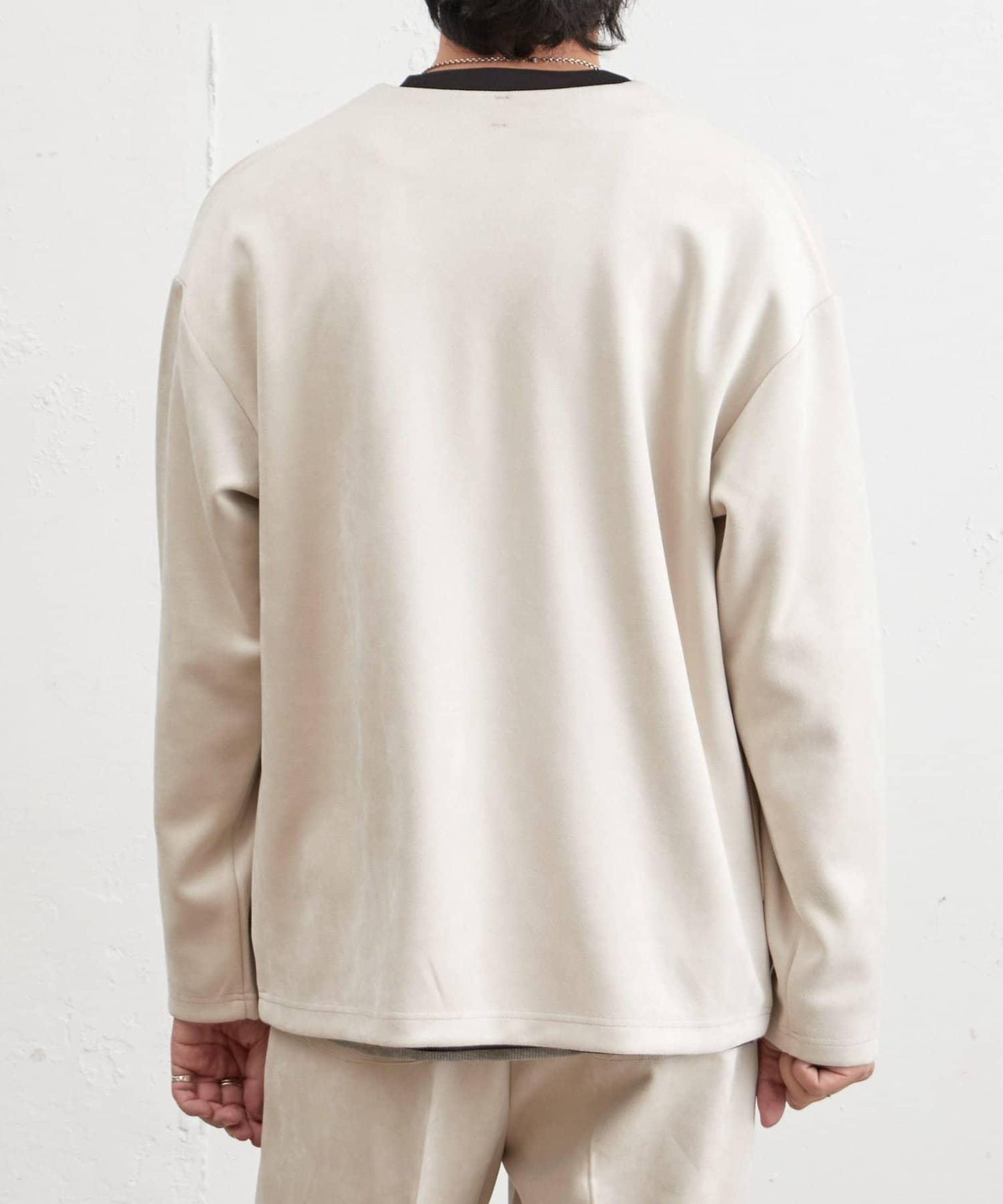 復刻款 可成套 合成麂皮 開衫