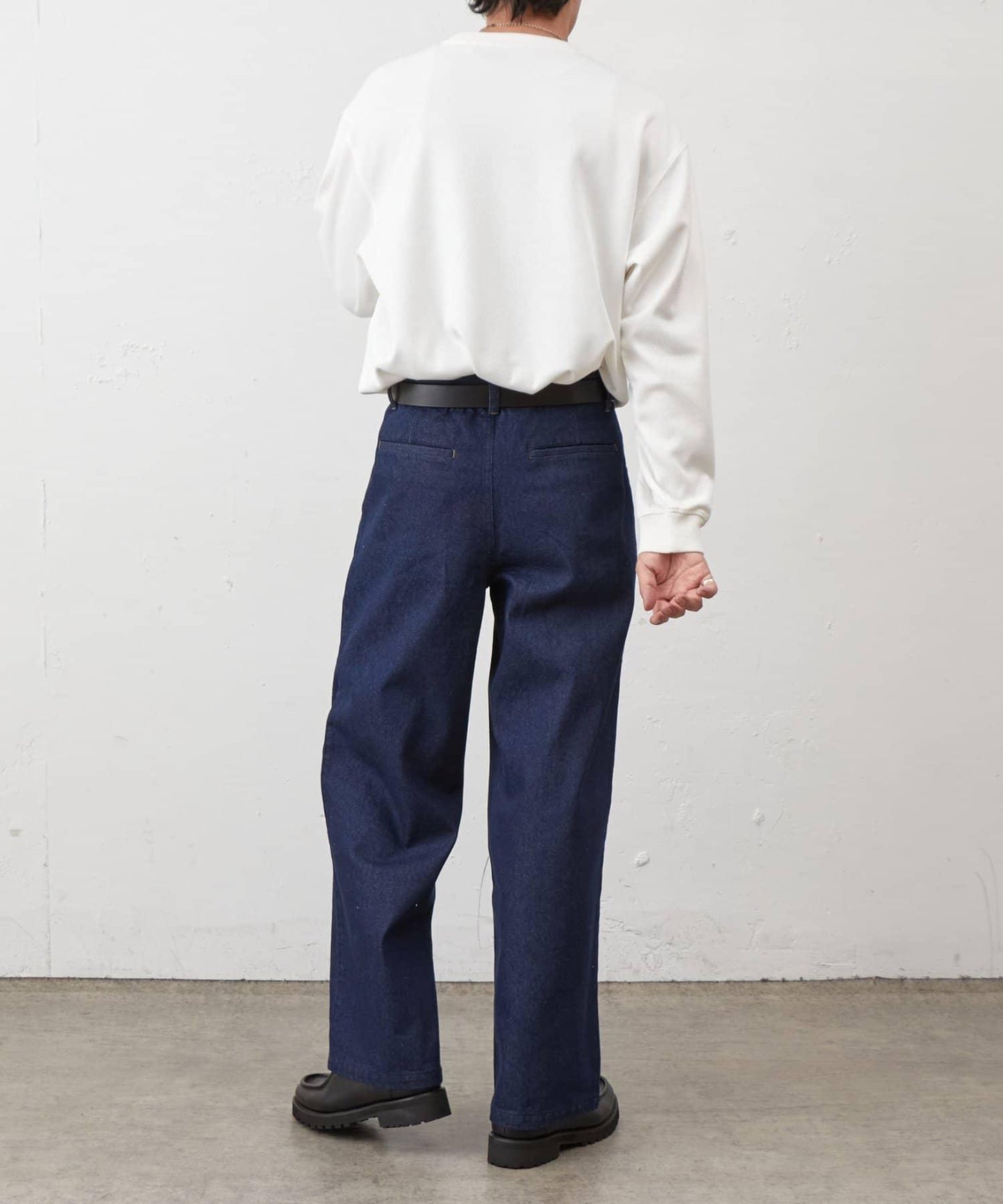 蜂巢紋圓領套頭上衣