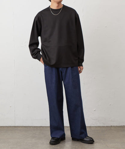 蜂巢紋圓領套頭上衣