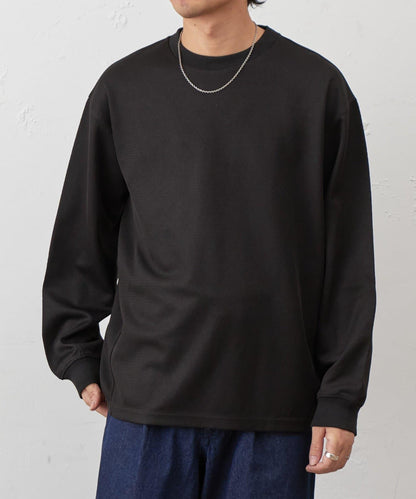 蜂巢紋圓領套頭上衣