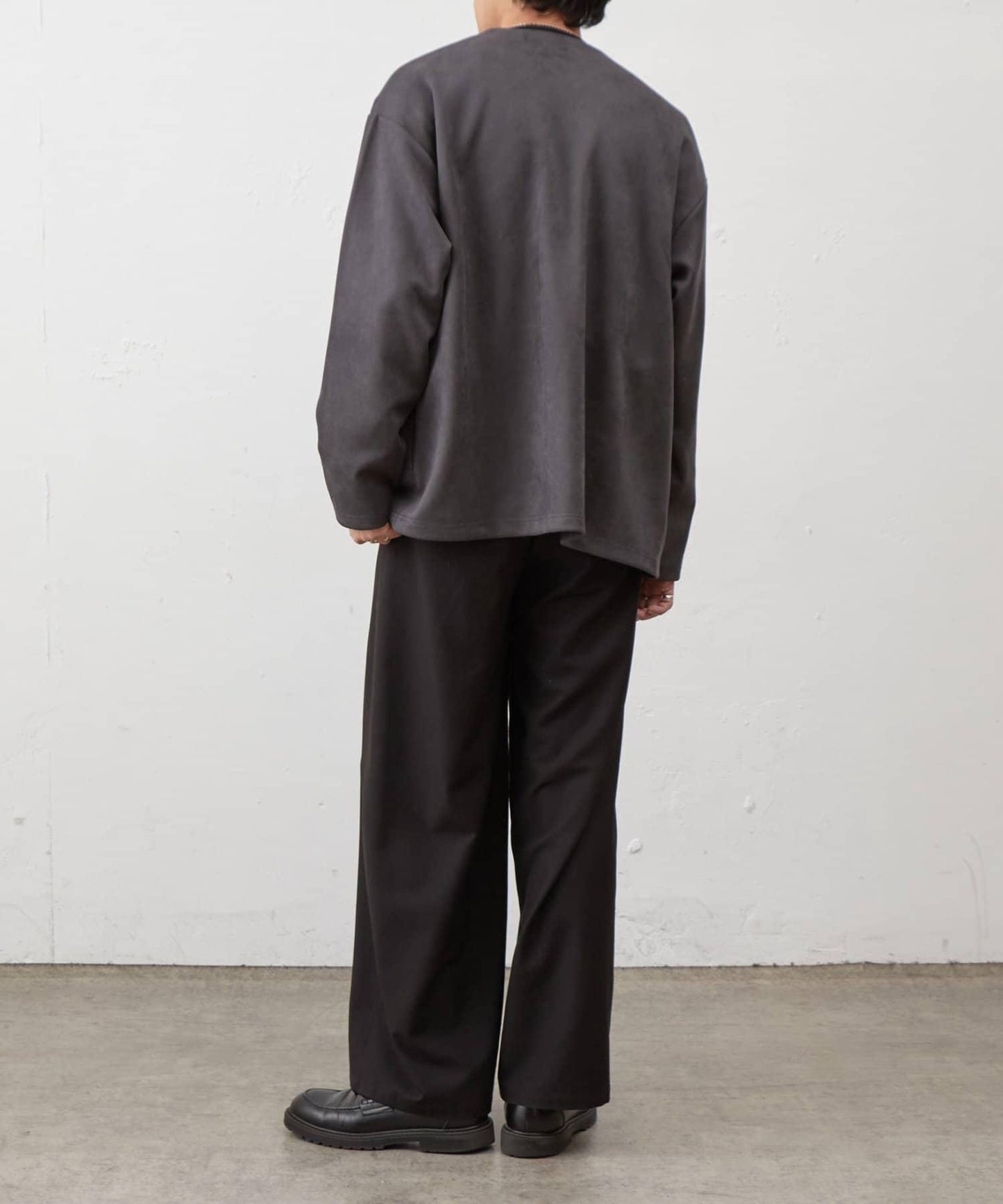 復刻款 可成套 合成麂皮 開衫