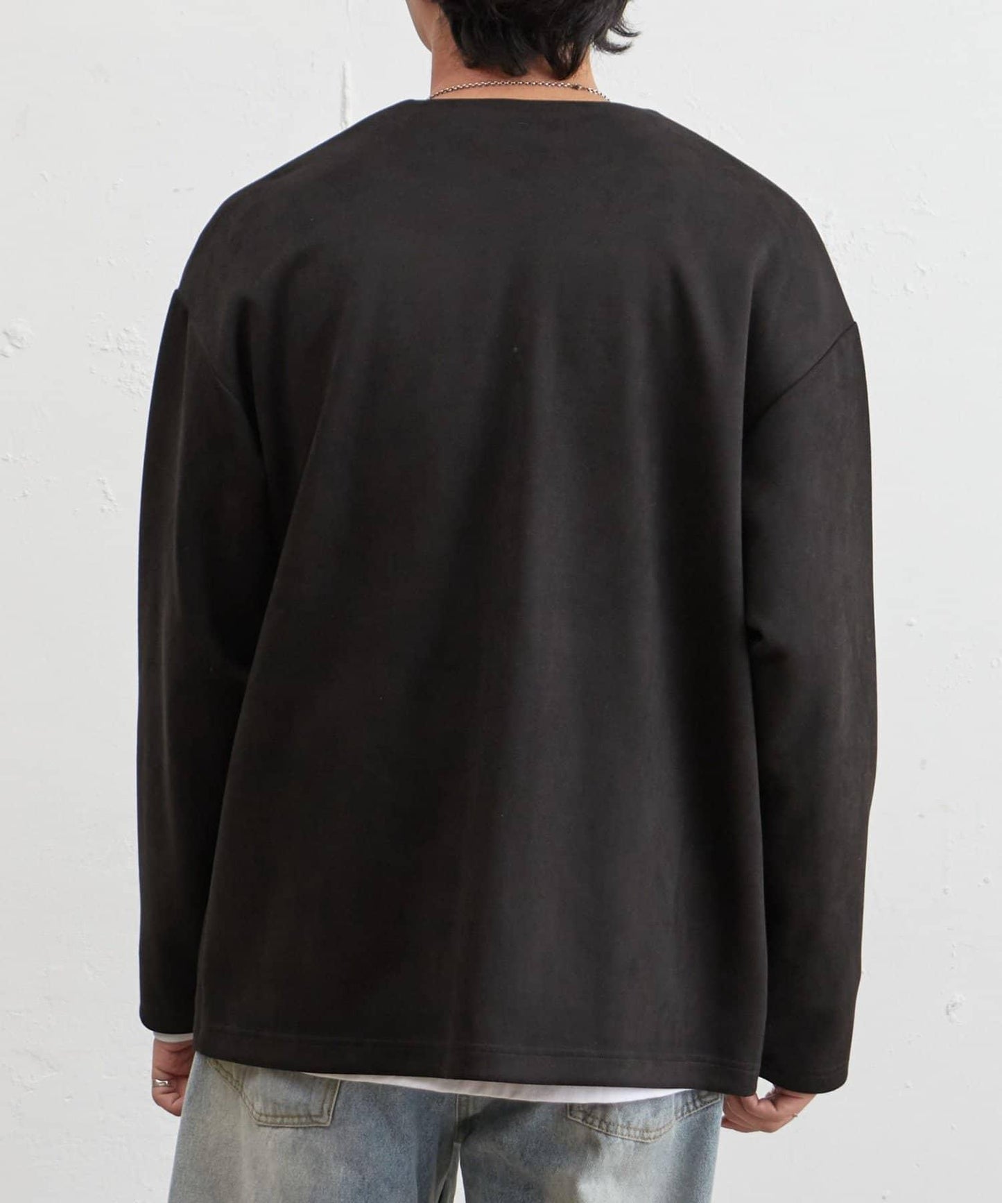 復刻款 可成套 合成麂皮 開衫