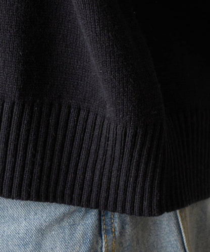 雙拉鍊針織開衫