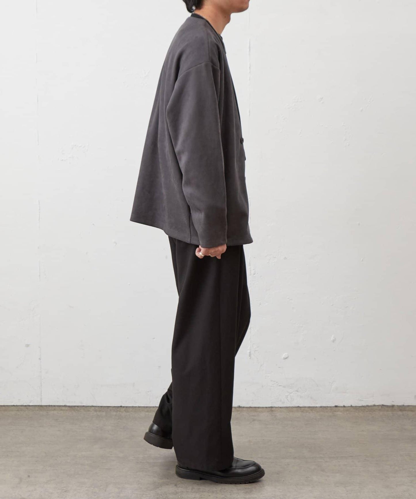 復刻款 可成套 合成麂皮 開衫