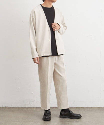 復刻款 可成套 合成麂皮 開衫