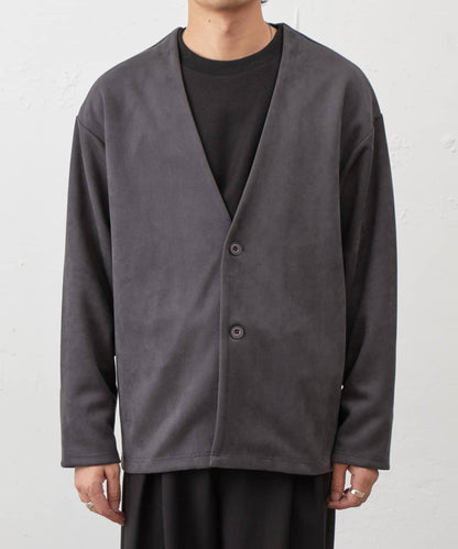 復刻款 可成套 合成麂皮 開衫