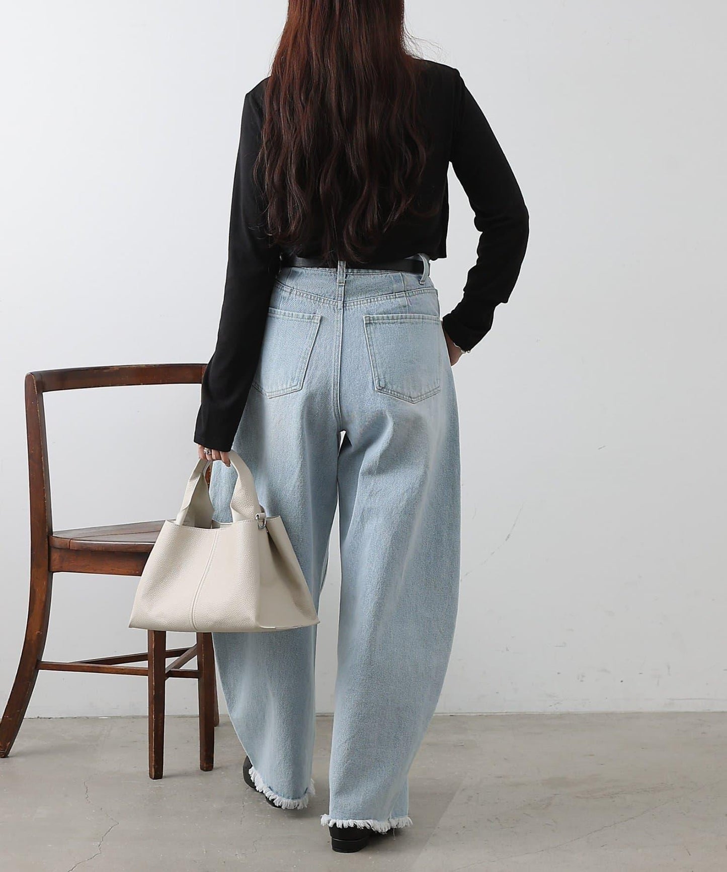 疊穿風設計 針織上衣