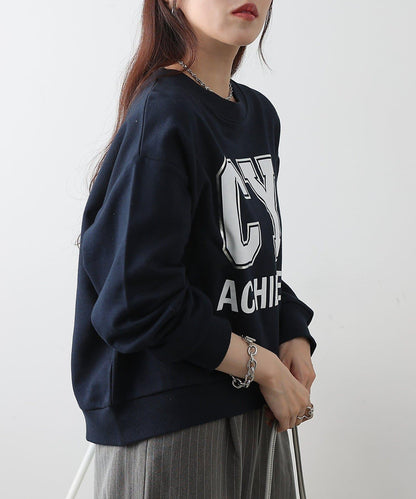 CY印花 毛圈面料 套頭衛衣