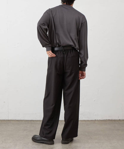 蜂巢紋亨利領套頭上衣