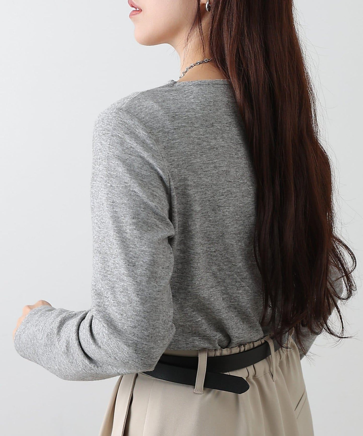 疊穿風設計 針織上衣