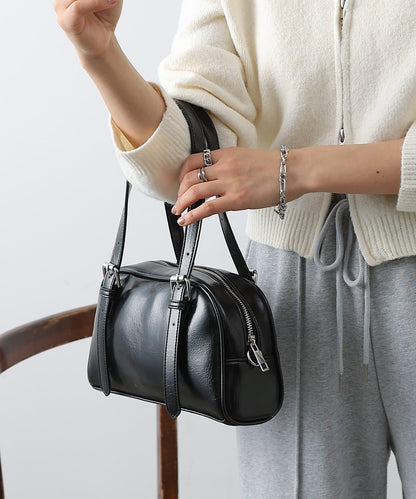 復古合成皮迷你波士頓包