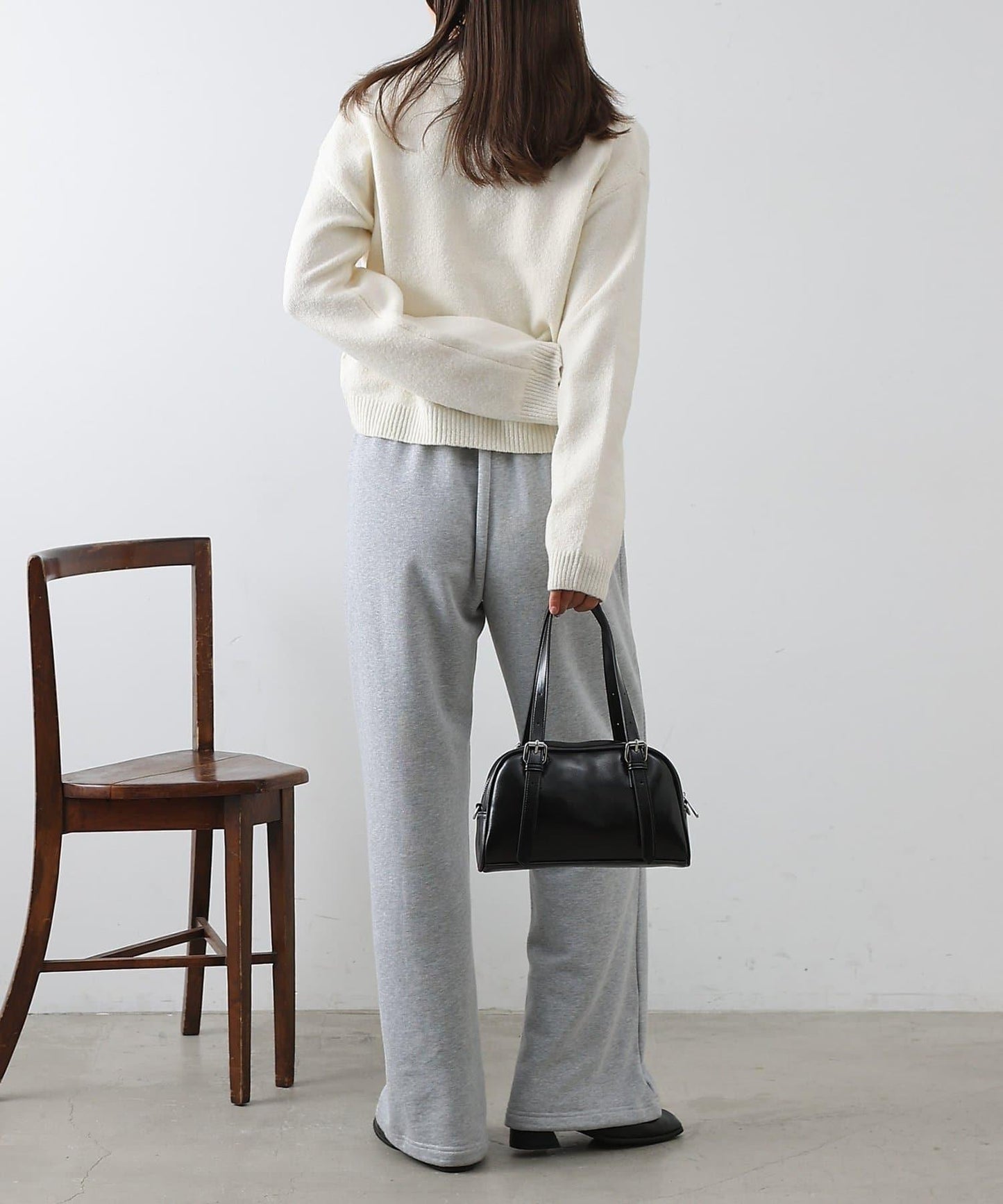 復古合成皮迷你波士頓包