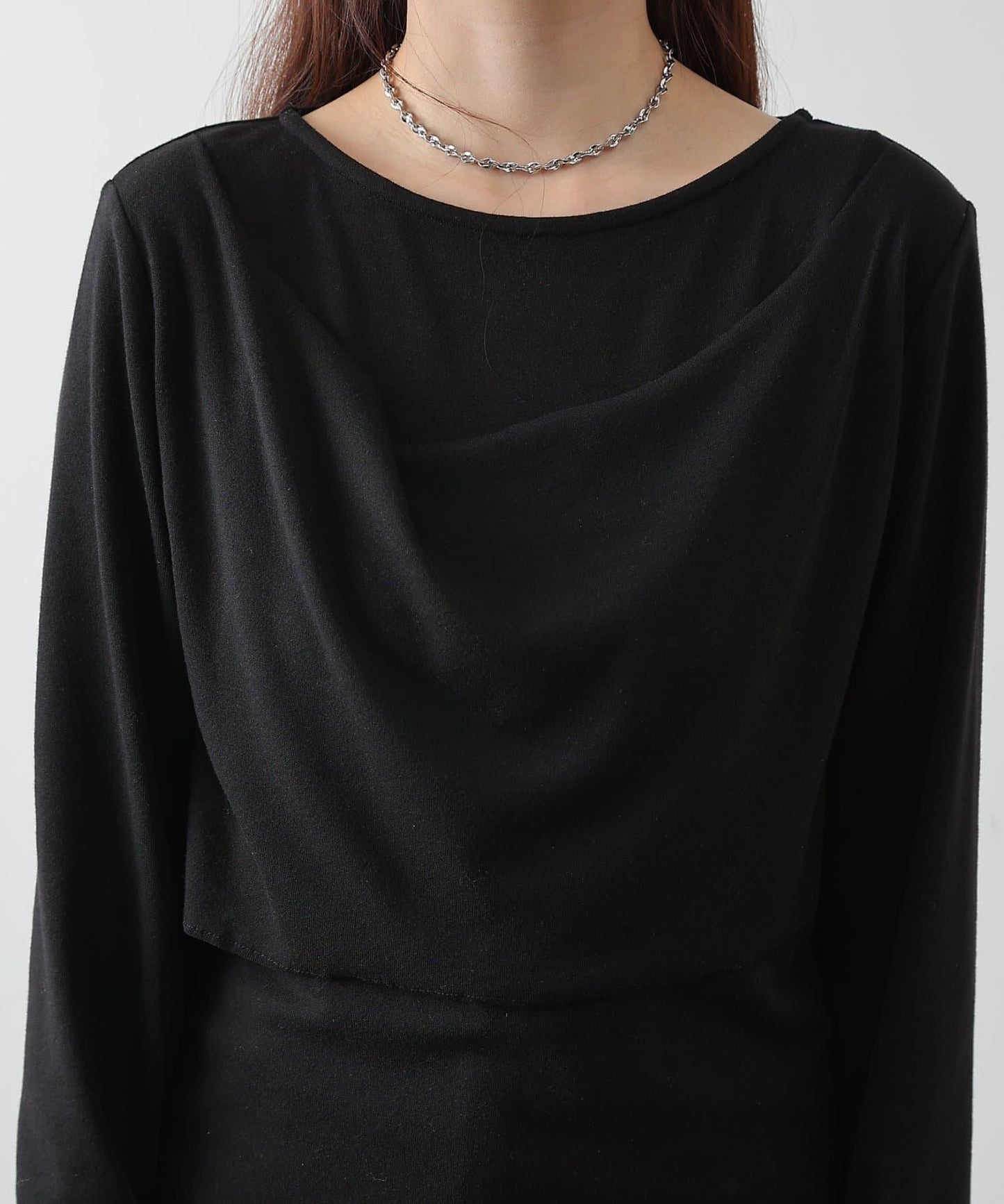 疊穿風設計 針織上衣