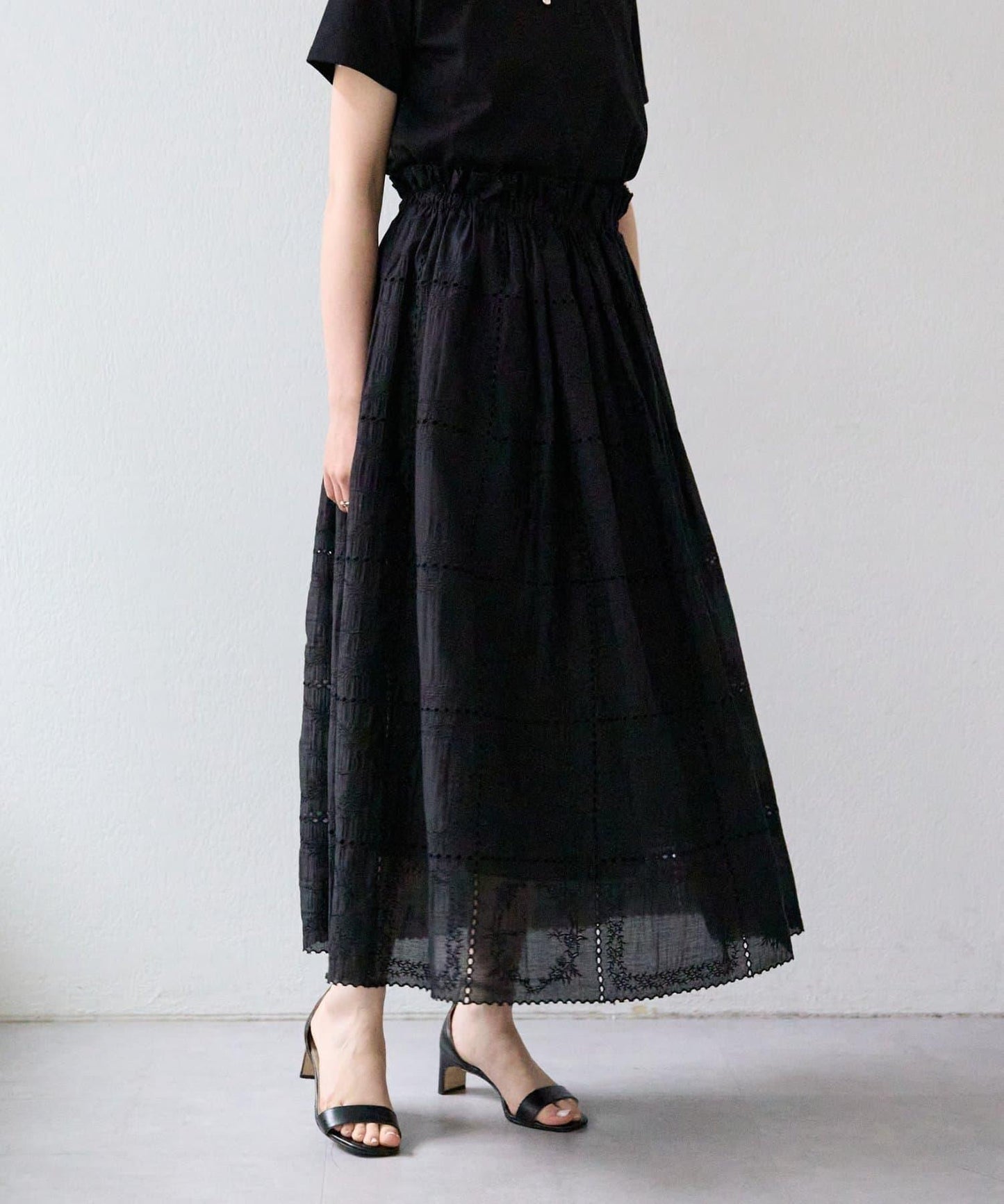 HiROMITHiSTLE 方框設計半身裙