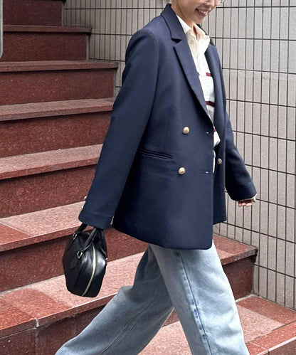 多尺碼可選 通勤休閒兩用 雙排扣西裝外套