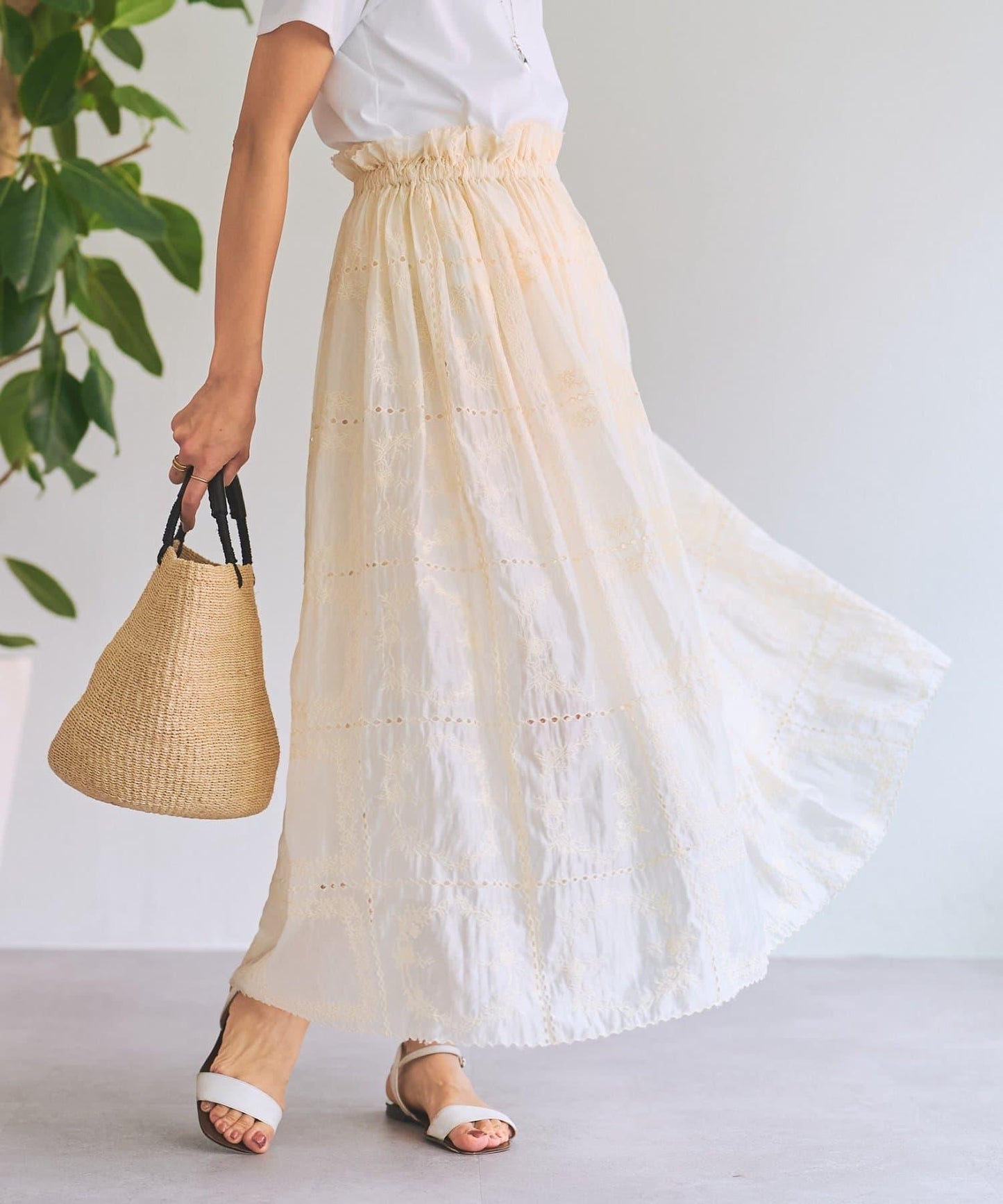 HiROMITHiSTLE 方框設計半身裙