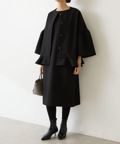 LIVETART 下襬荷葉邊夾克