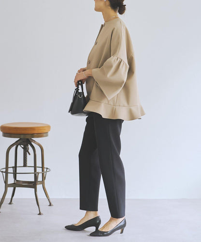 LIVETART 下襬荷葉邊夾克