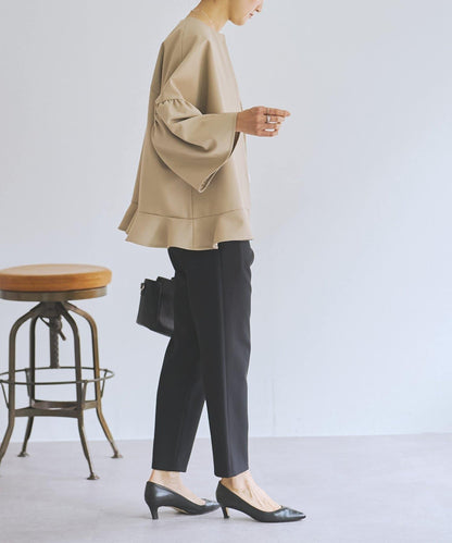 LIVETART 下襬荷葉邊夾克