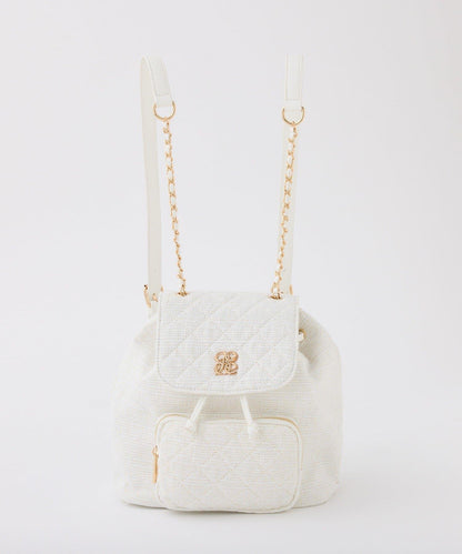 絎縫迷你雙肩包