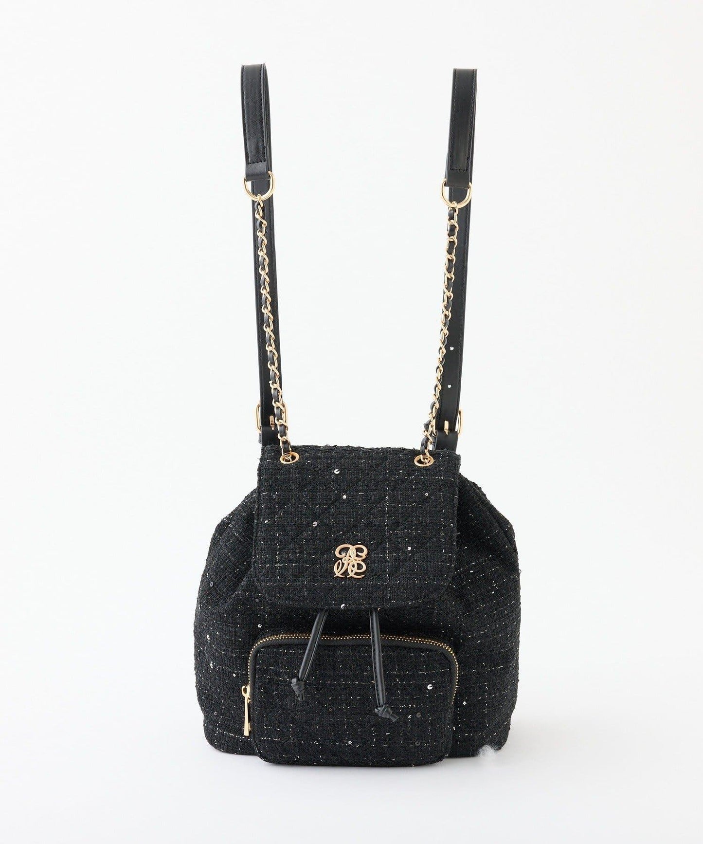 絎縫迷你雙肩包