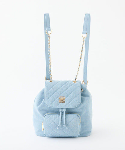 絎縫迷你雙肩包