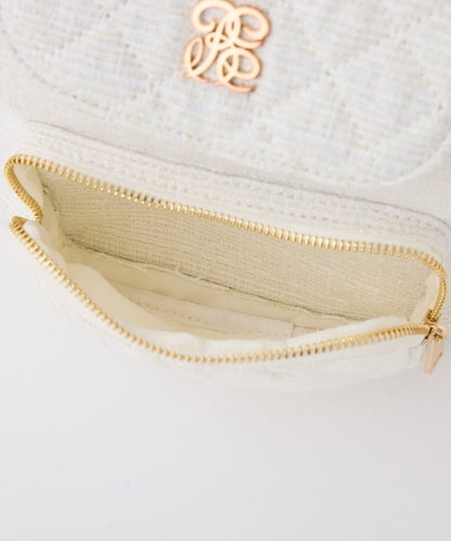 絎縫迷你雙肩包