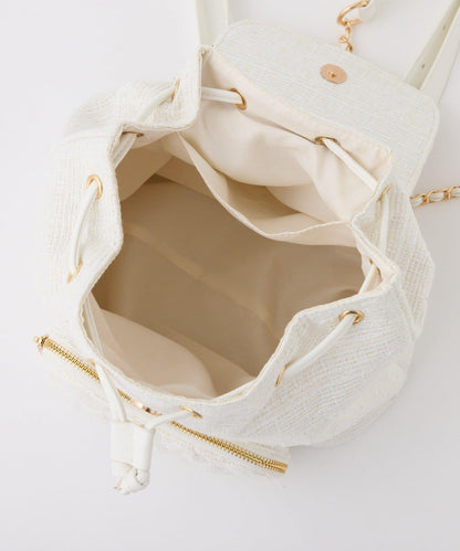 絎縫迷你雙肩包