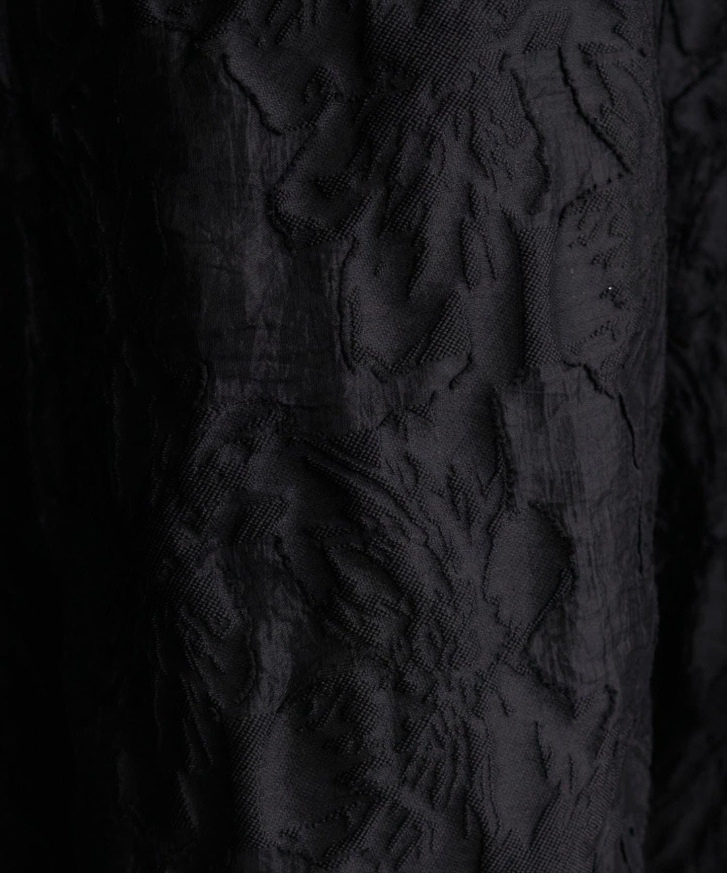 可調節長度 透紗提花 半身裙