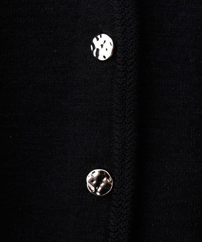 微配色 針織開衫