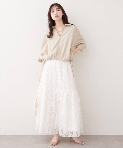 下襬抽繩短外套